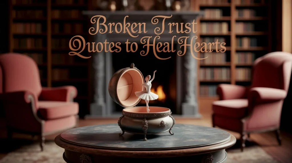 Broken Trust Quotes to Heal Hearts
