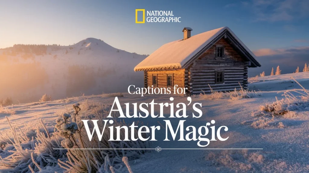 Captions for Austria’s Winter Magic