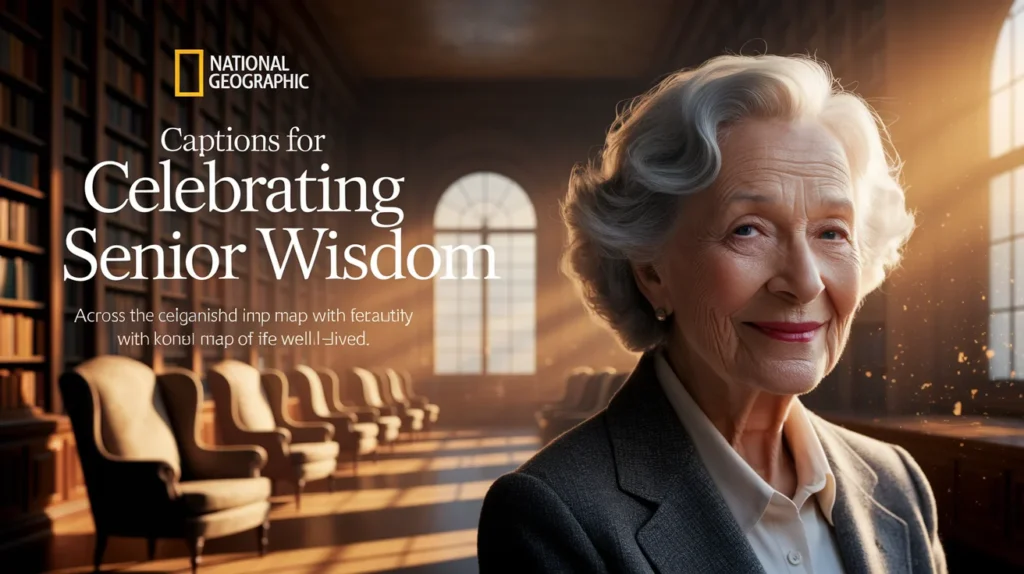 Captions for Celebrating Senior Wisdom