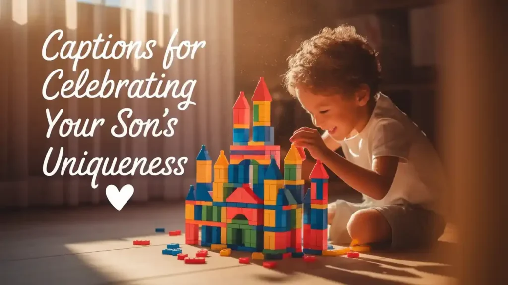 Captions for Celebrating Your Son’s Uniqueness