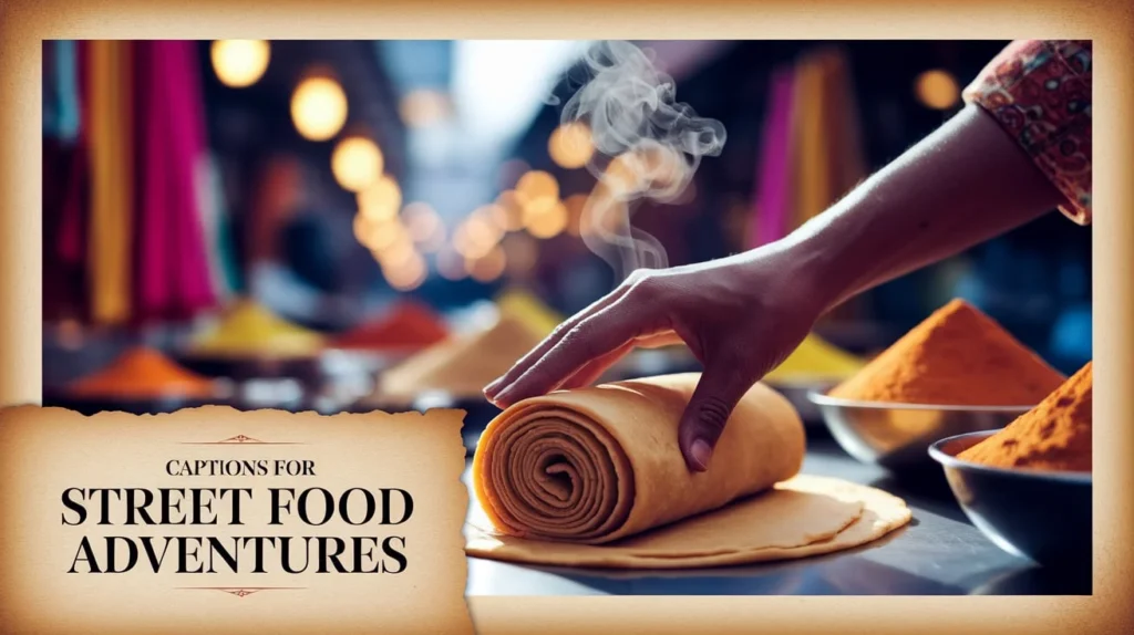  Captions for India’s Street Food Adventures
