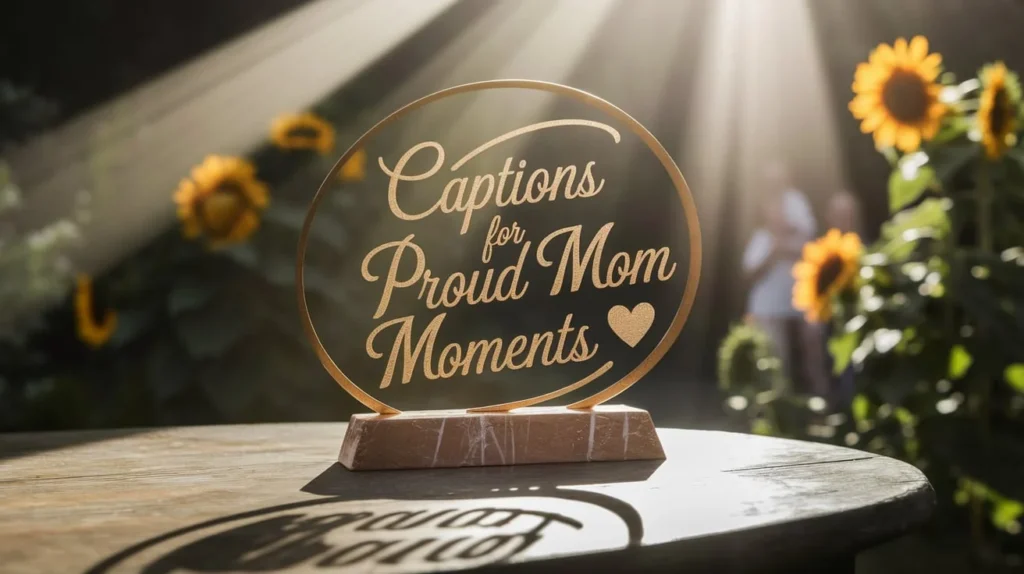 Captions for Proud Mom Moments