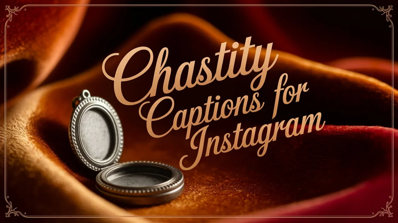 Chastity Captions for Instagram