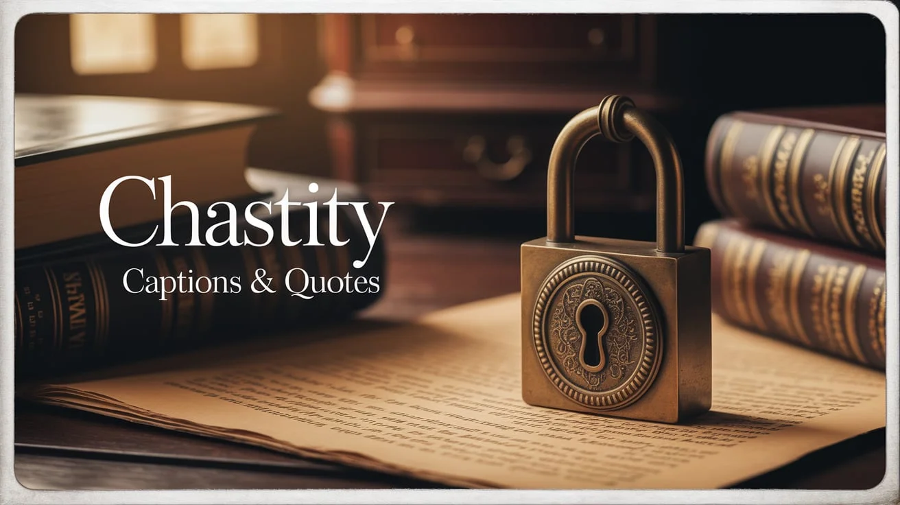 Chastity Captions & Quotes