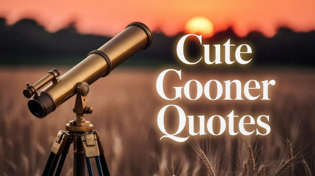 Cute Gooner Quotes