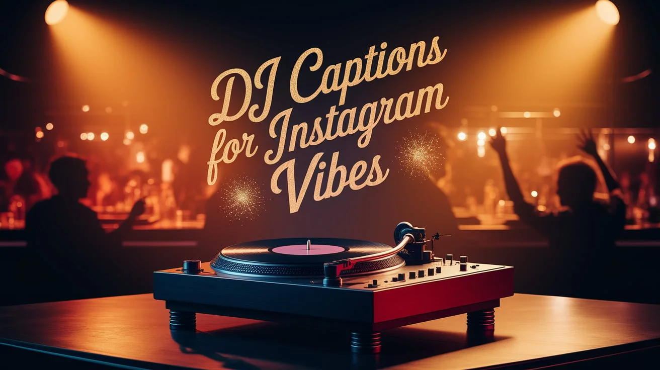 DJ Captions for Instagram Vibes