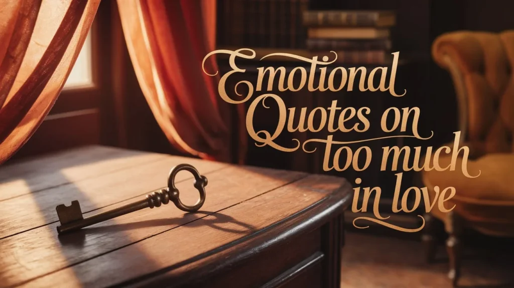 Emotional Quotes on Giving Too Much in Love