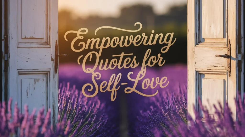 Empowering Quotes for Self-Love