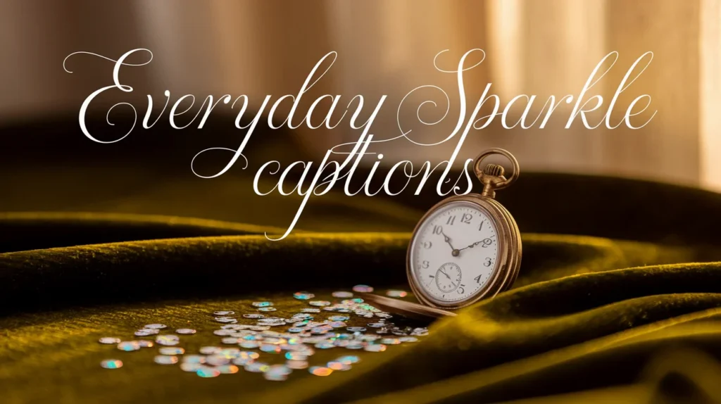 Everyday Sparkle Captions