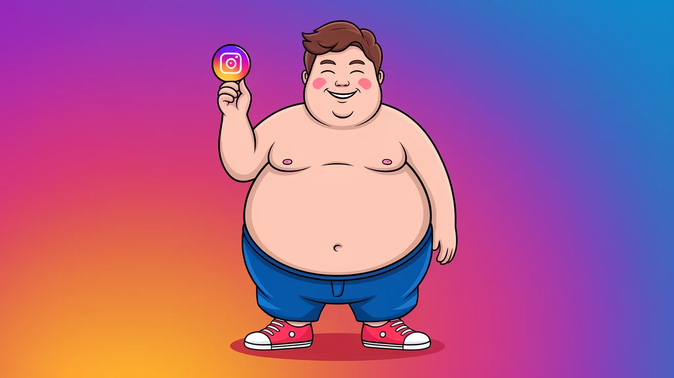 Fat Boy Captions for Instagram