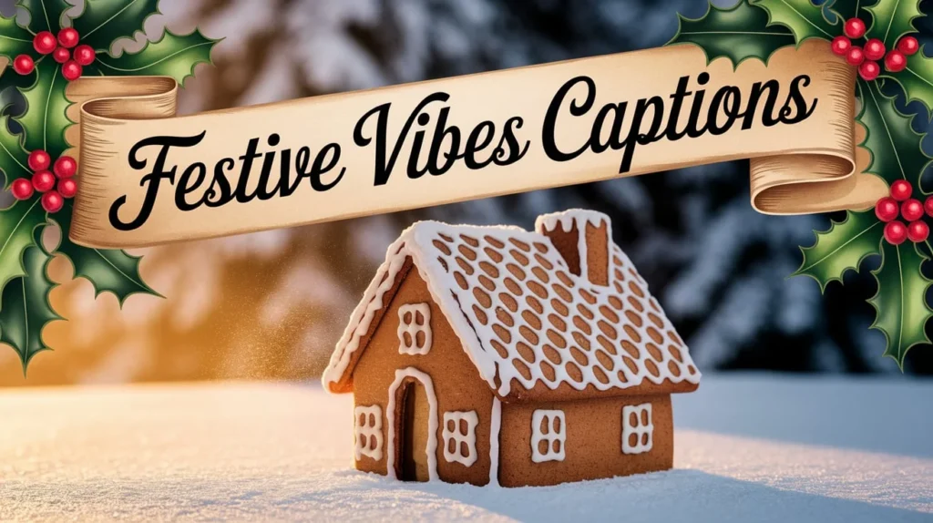 Festive Vibes Captions