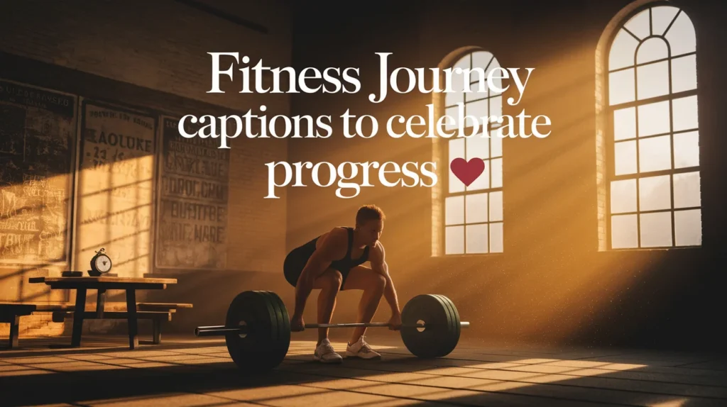 Fitness Journey Captions to Celebrate Progress 