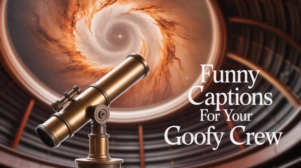 Funny Captions for Your Goofy Crew