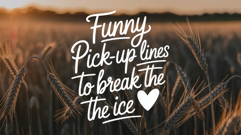 Funny Pick-Up Lines to Break the Ice 