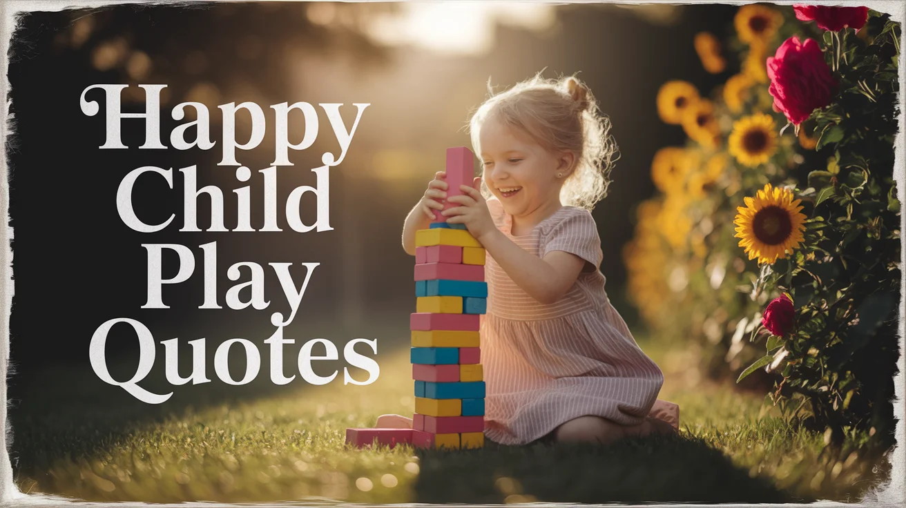 Happy Child Play Quotes