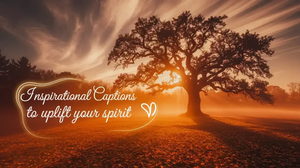 Inspirational Captions to Uplift Your Spirit 