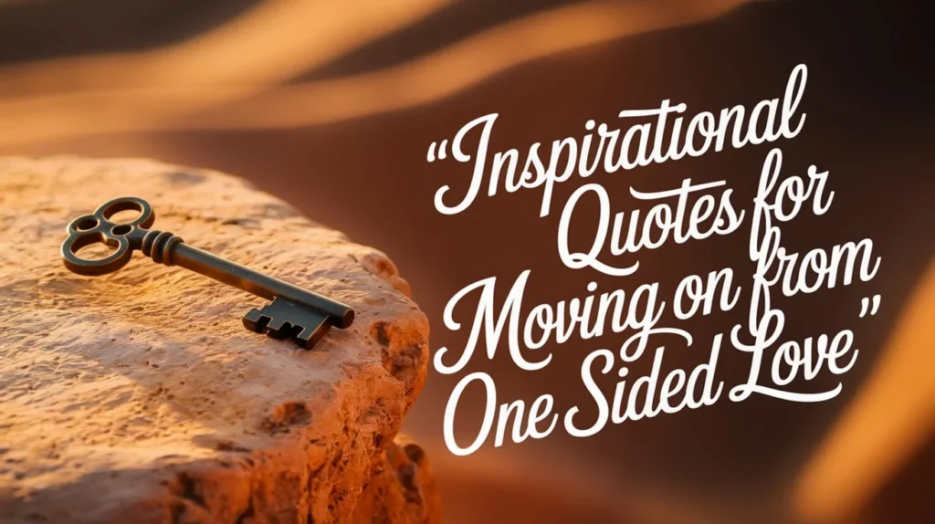 Inspirational Quotes for Moving On from One Sided Love