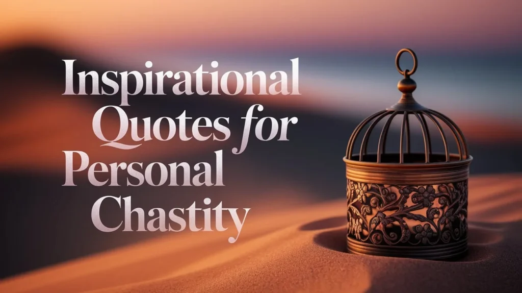 Inspirational Quotes for Personal Chastity