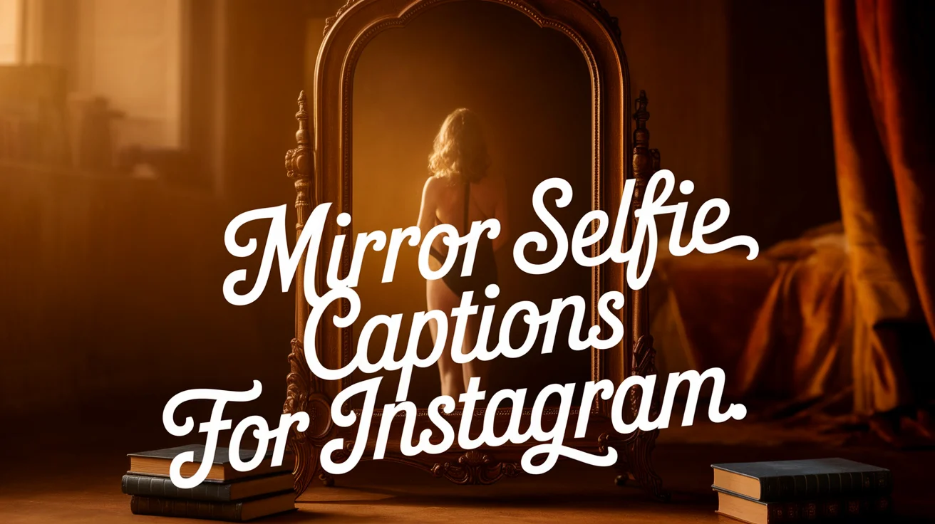 Mirror Selfie Captions for Instagram