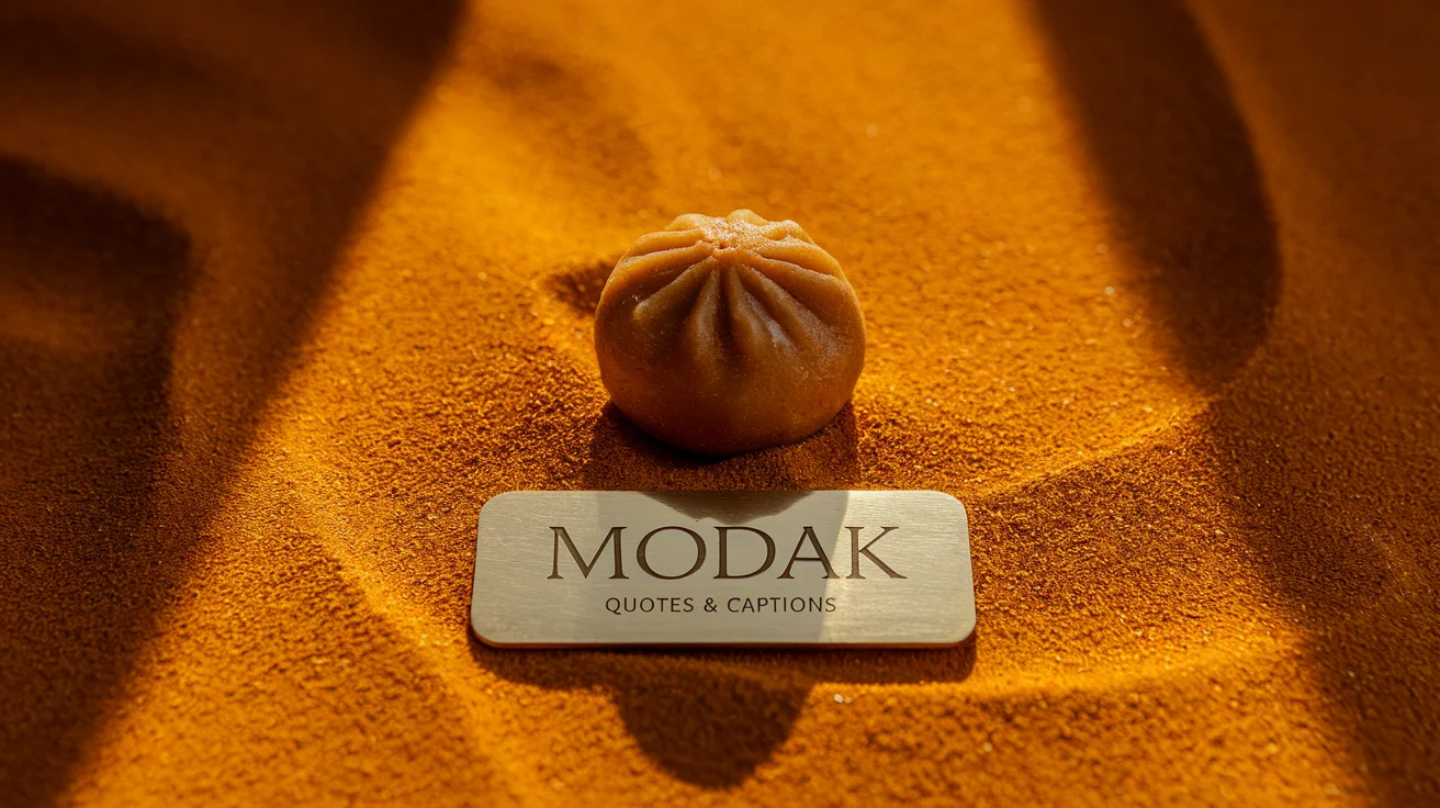 Modak Quotes & Captions