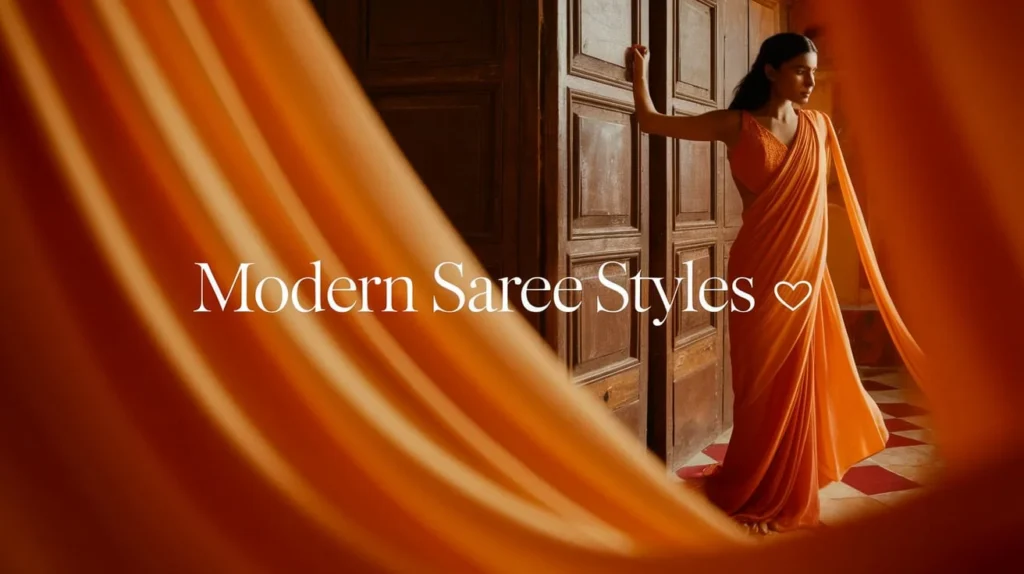 Modern Saree Styles