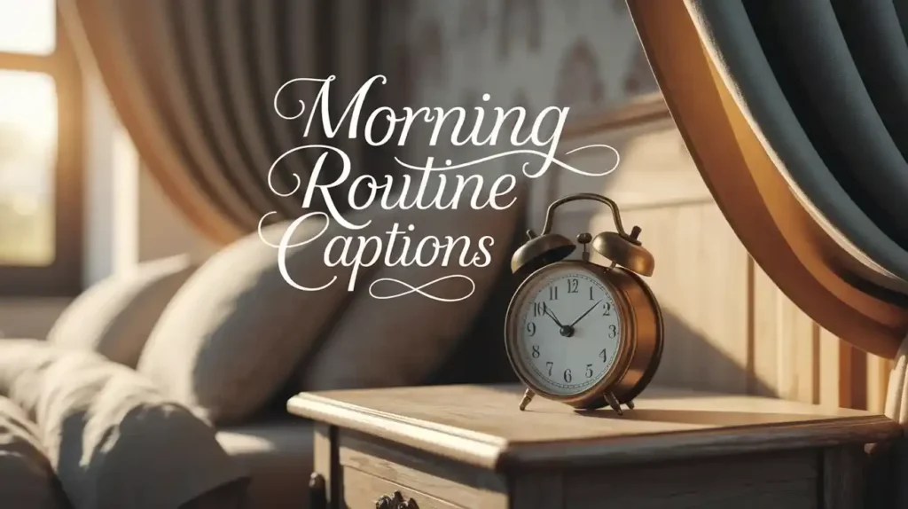 Morning Routine Captions
