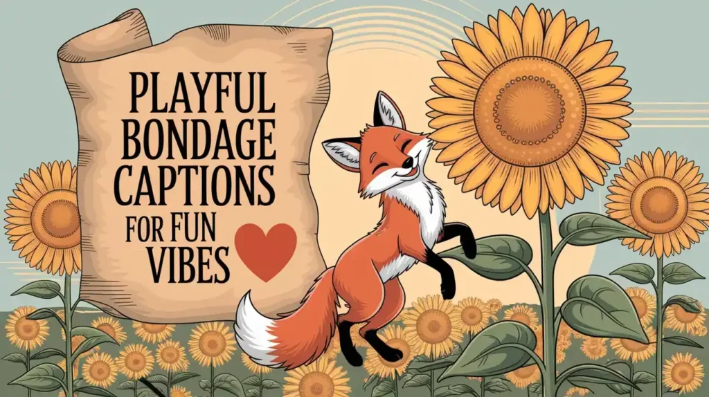 Playful Bondage Captions for Fun Vibes