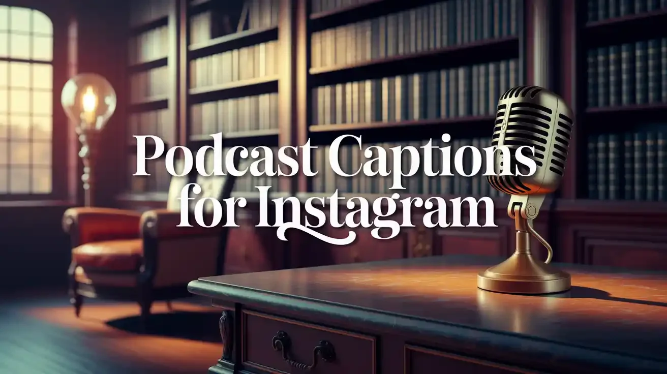 Podcast Captions for Instagram