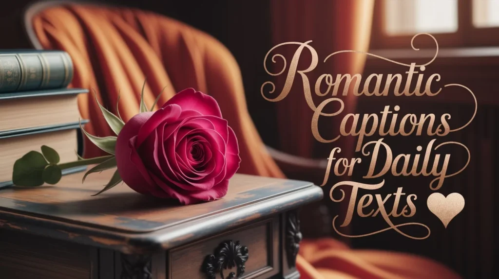 Romantic Captions for Daily Texts 
