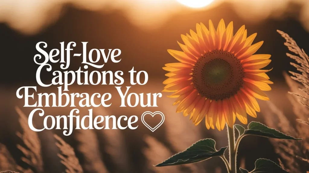 Self-Love Captions to Embrace Your Confidence 