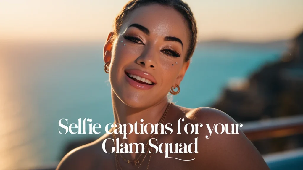 Selfie Captions for Your Glam Squad