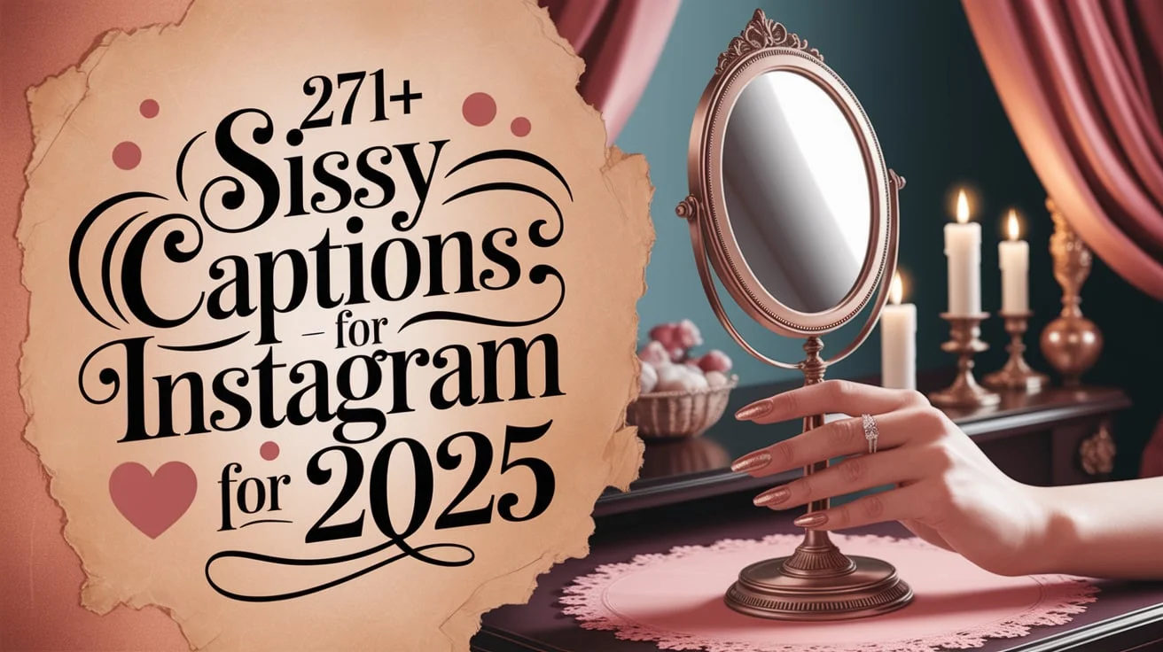 Sissy Captions for Instagram