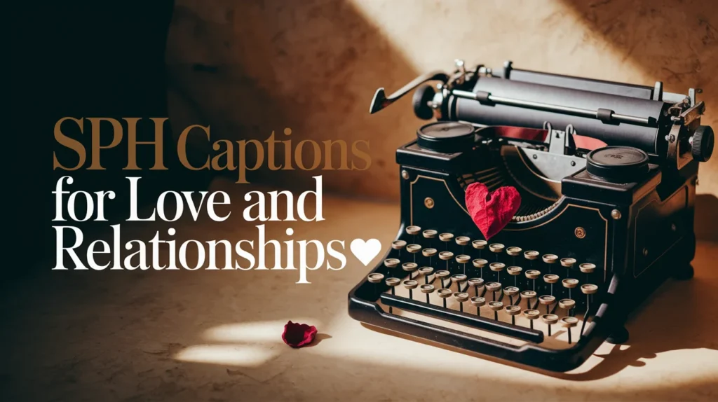 SPH Captions for Love and Relationships 