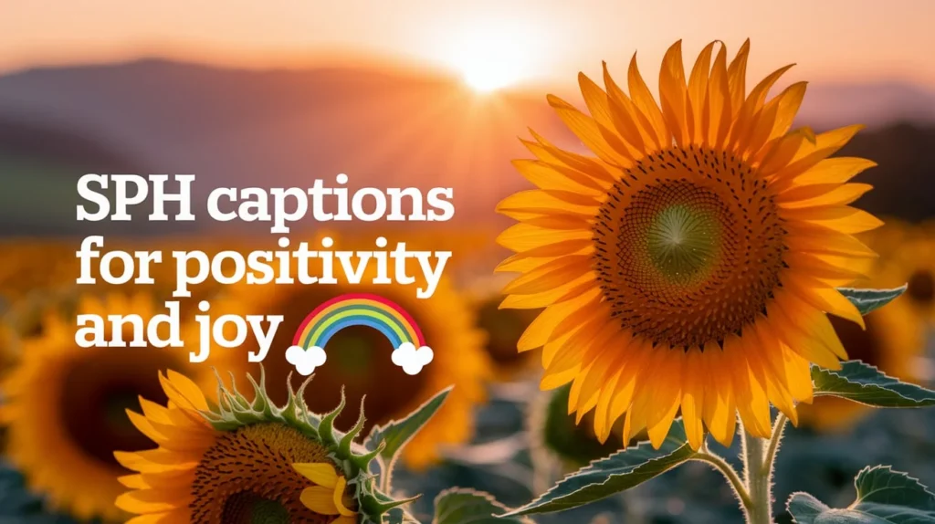 SPH Captions for Positivity and Joy 