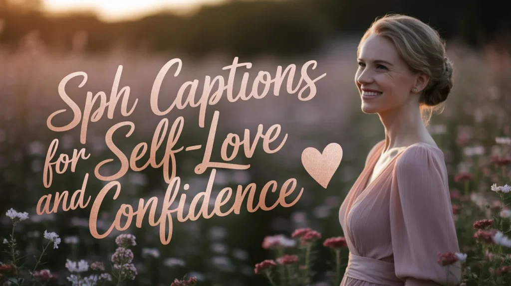 SPH Captions for Self-Love and Confidence 