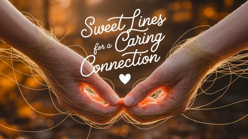 Sweet Lines for a Caring Connection 