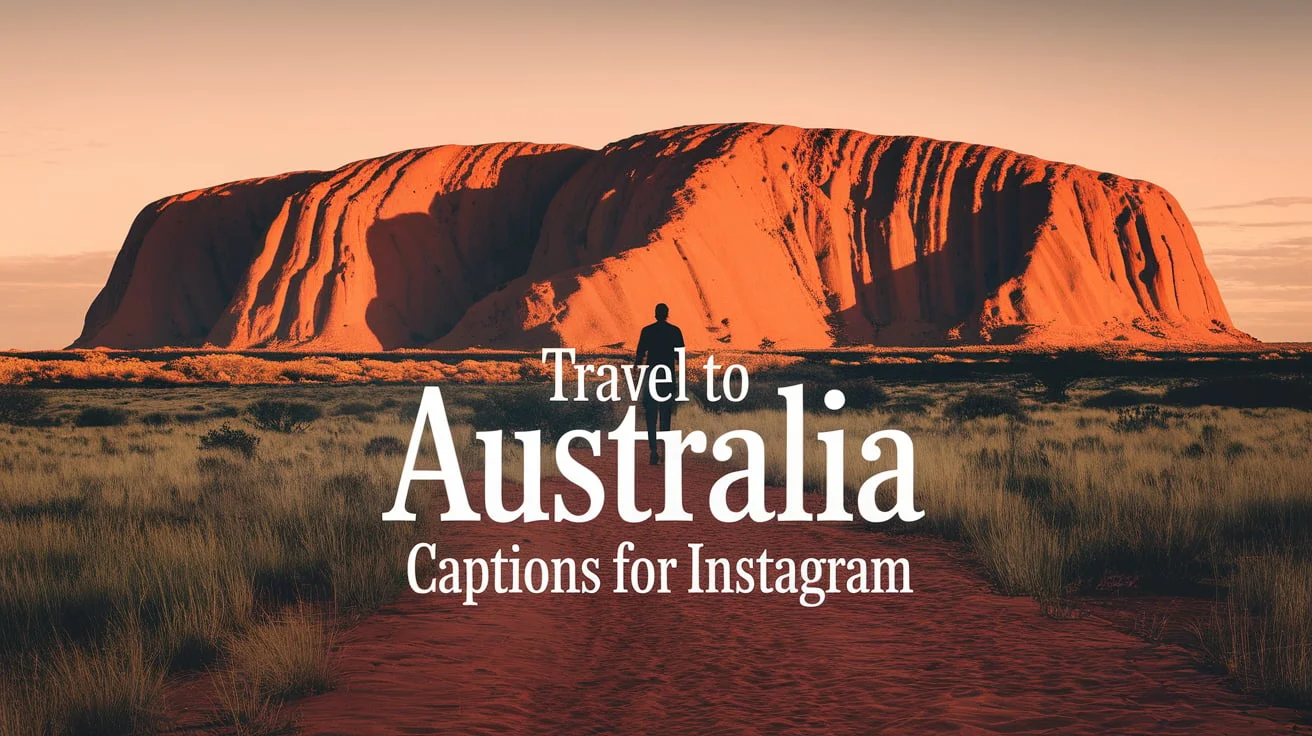 Travel to Australia captions for instagram