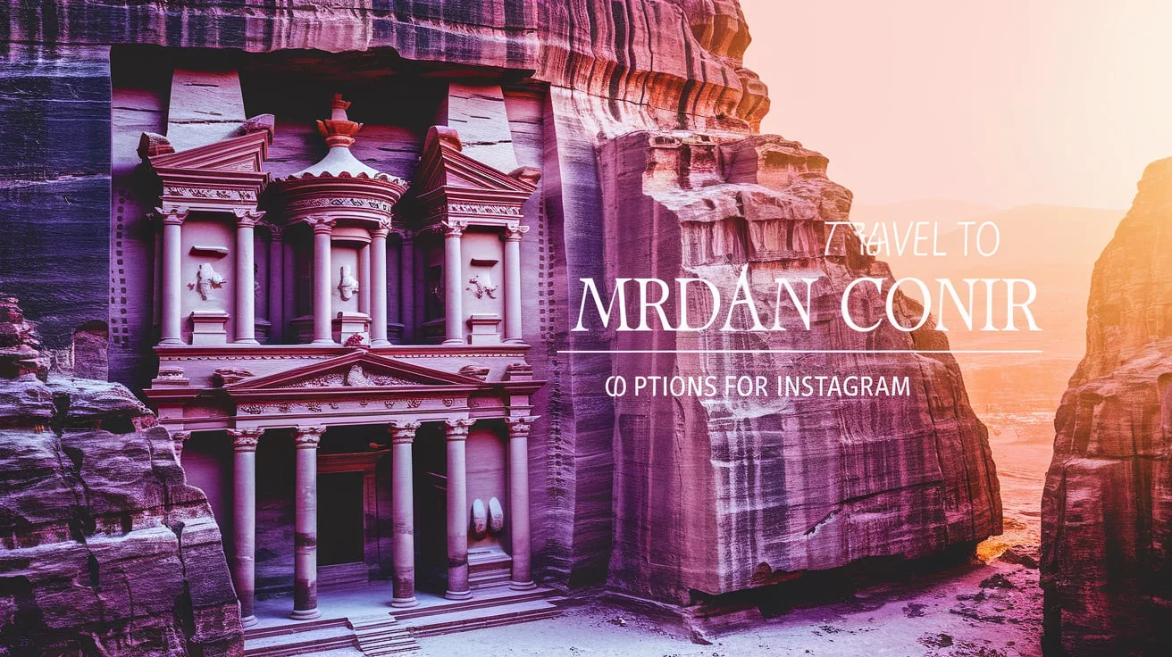 Travel to Jordan Captions for Instagram