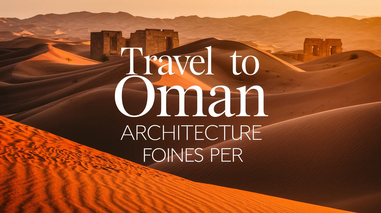 Travel to Oman Captions for Instagram